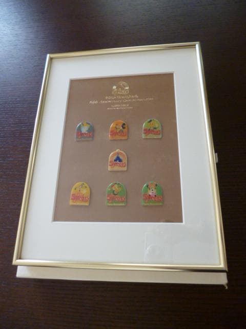 東京ディズニーランド ５周年記念ピンバッジセット