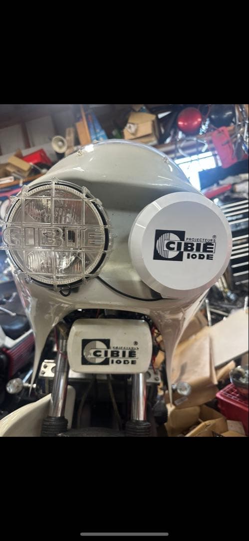 新品　希少　廃盤品　当時物シビエフォグ用ストーンガード/CIBIEライトカバー