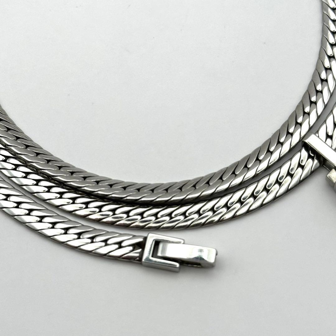 【良品】Prelude ネックレス Pt-IN プラチナ 喜平チェーン