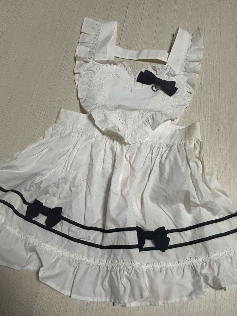 新品 Angelic Pretty ハートエプロン