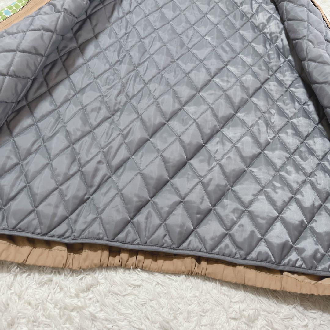 美品✨ホコモモラ　モッズコート　フード＆ライナー付き　ベージュ　L キルティング