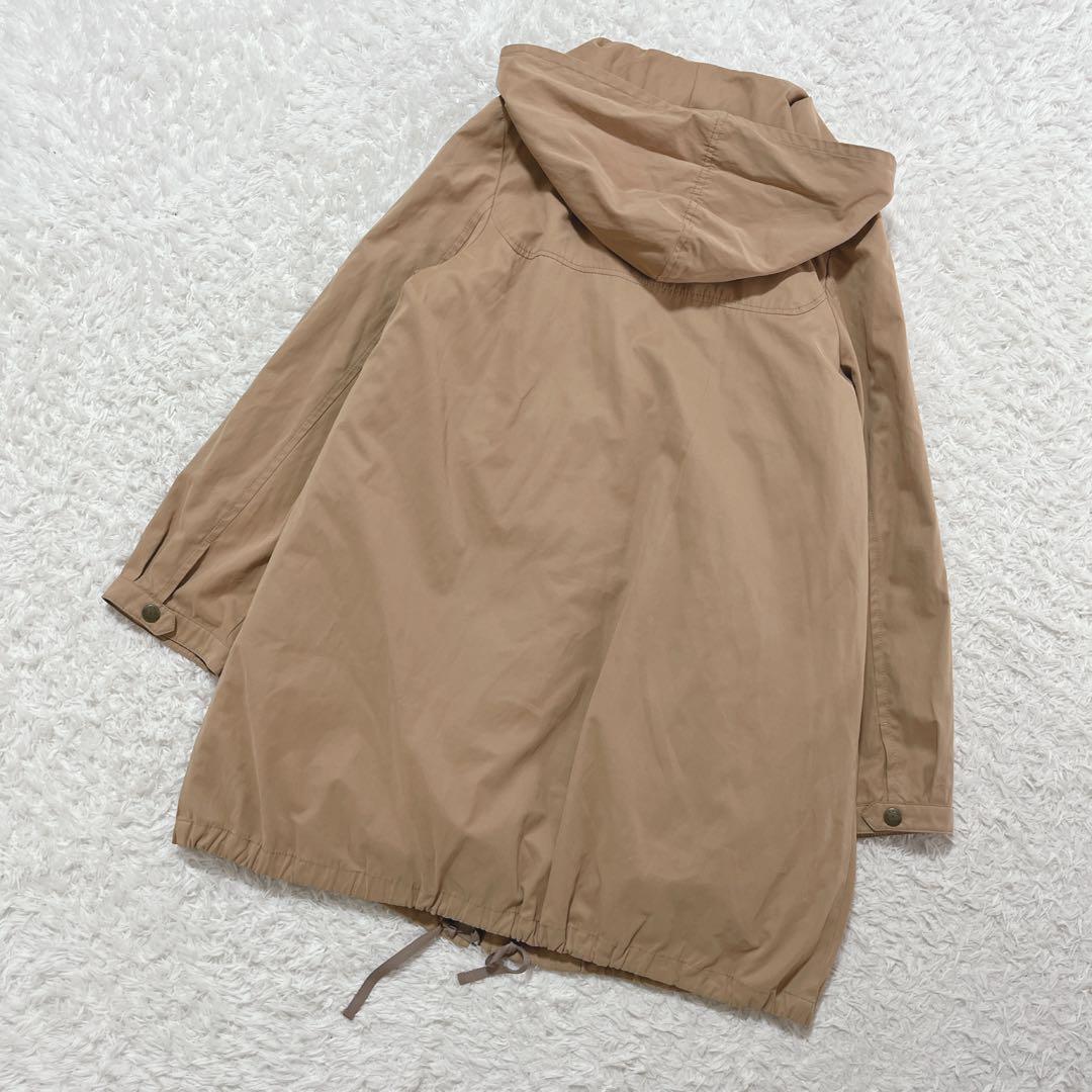 美品✨ホコモモラ　モッズコート　フード＆ライナー付き　ベージュ　L キルティング