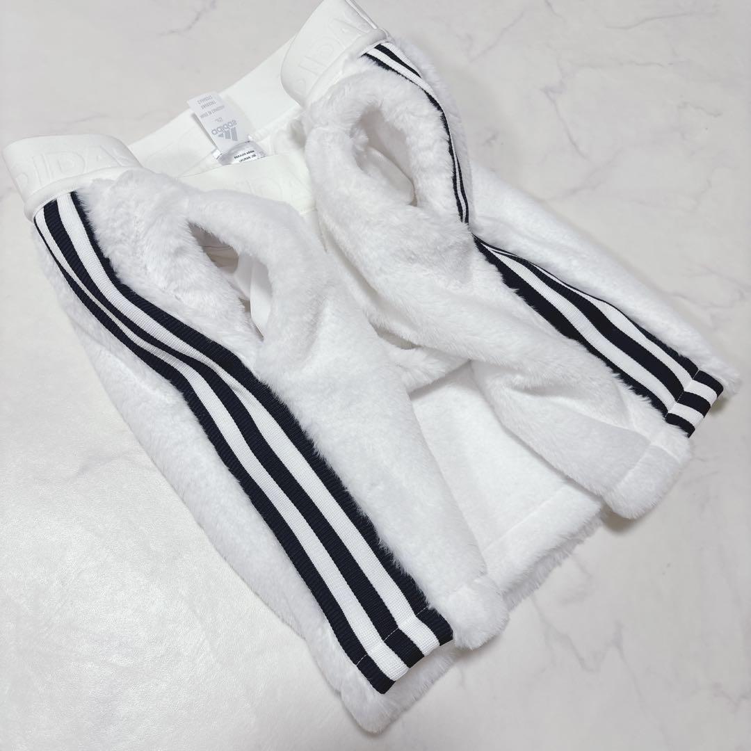 未使用級♡アディダス ゴルフウェア ボアフリース セットアップ　S パーカー