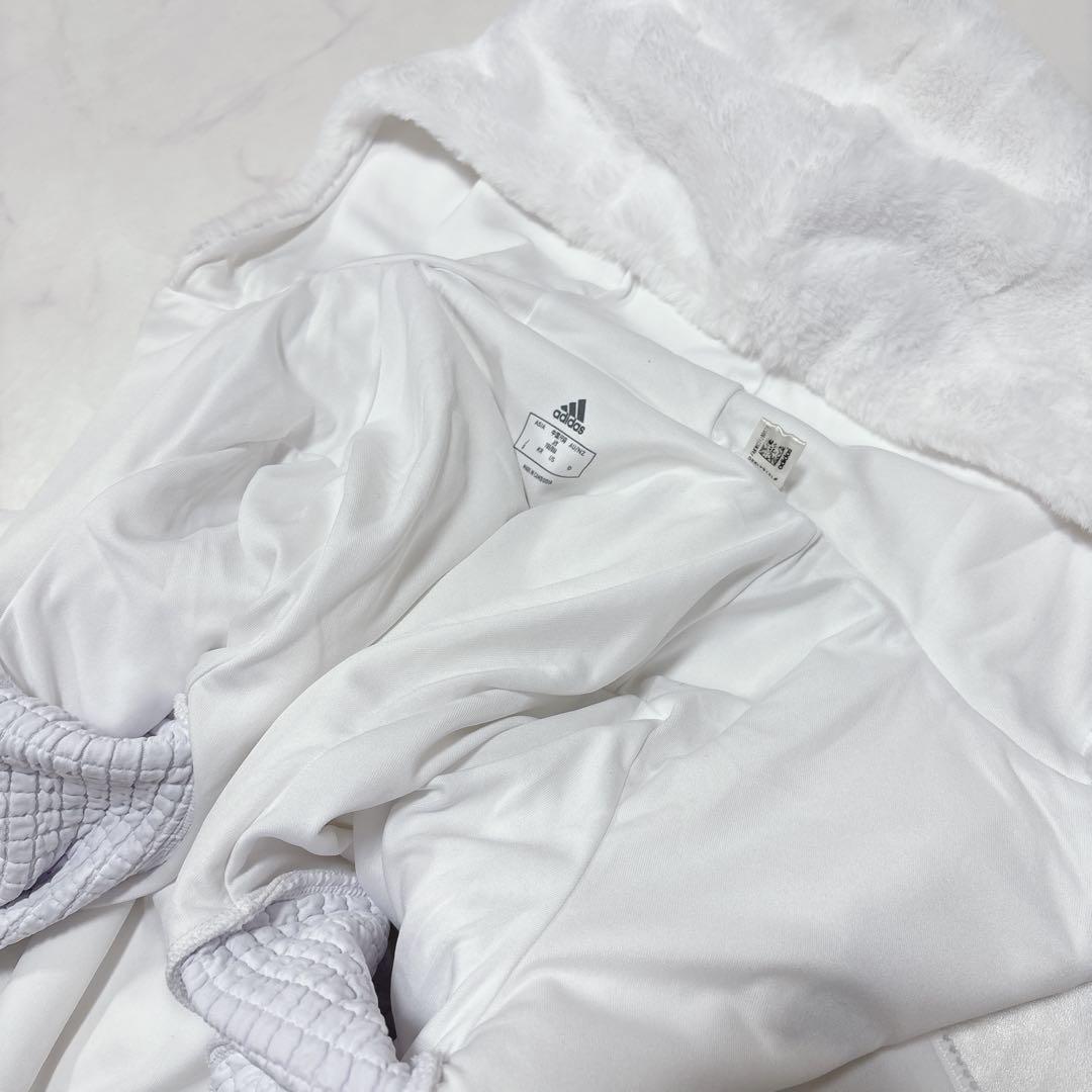 未使用級♡アディダス ゴルフウェア ボアフリース セットアップ　S パーカー