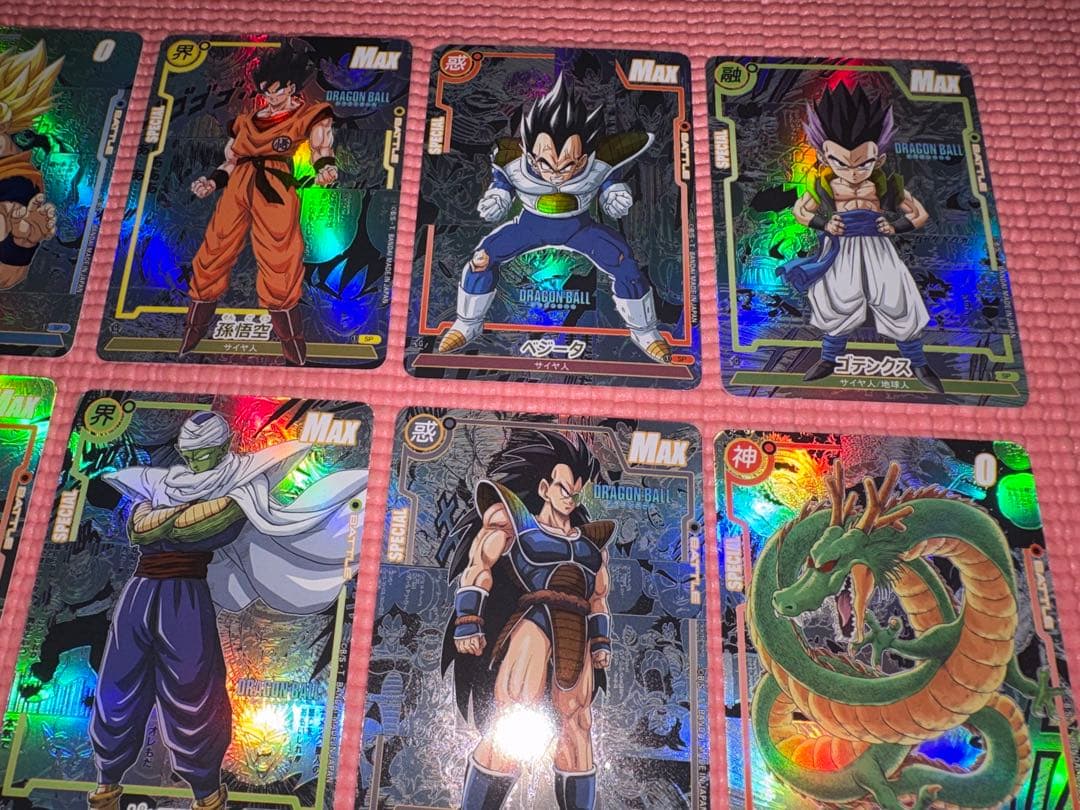 星キチさん専用　コミパラ①②③④ ドラゴンボール　キラカード