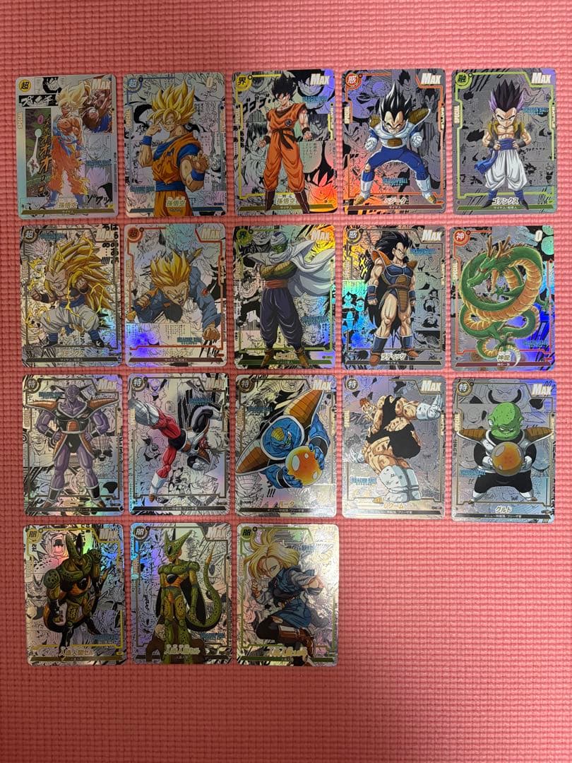 星キチさん専用　コミパラ①②③④ ドラゴンボール　キラカード