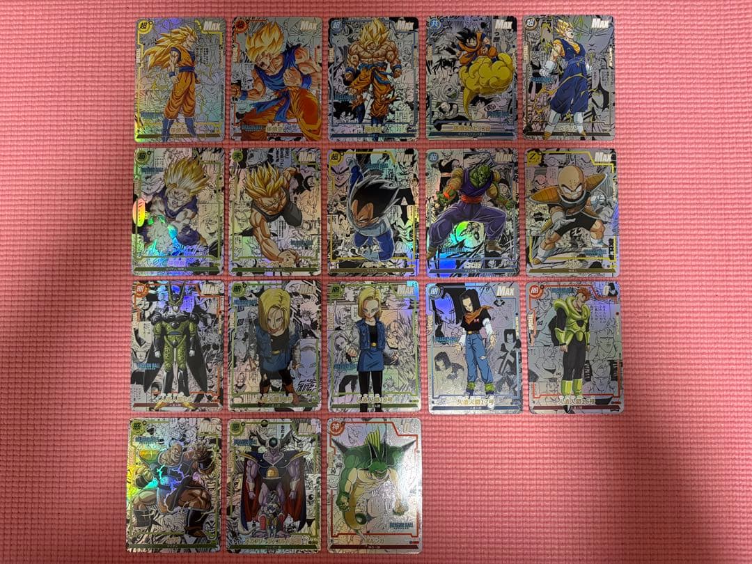 星キチさん専用　コミパラ①②③④ ドラゴンボール　キラカード