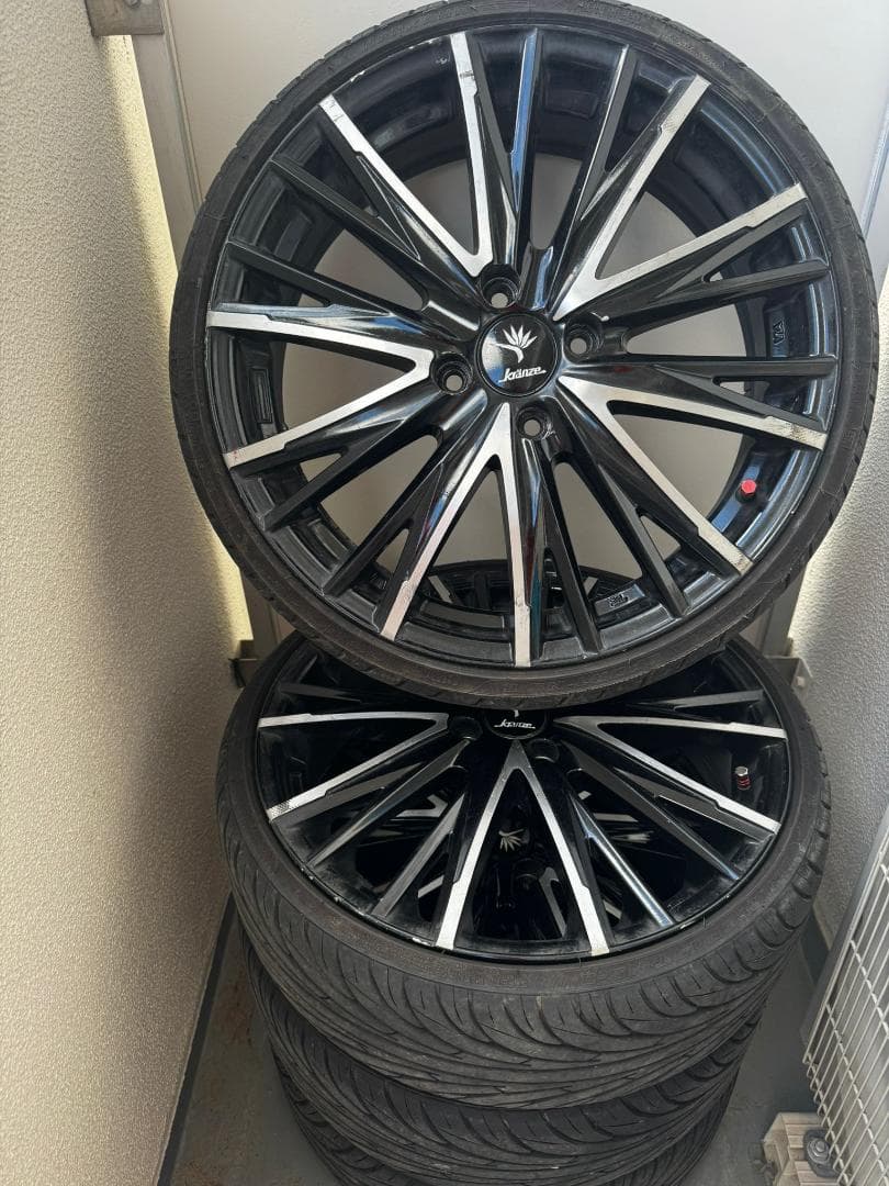 17インチ アルミホイール＋タイヤ4本セット 165/35R17 XL