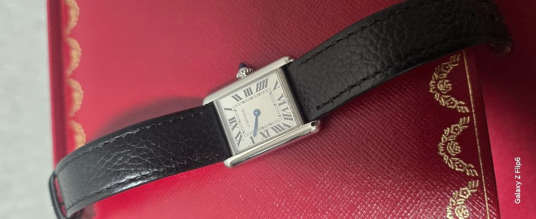 腕時計⌚CartierカルティエタンクマストSM　WSTA0042ハルカス購入☆