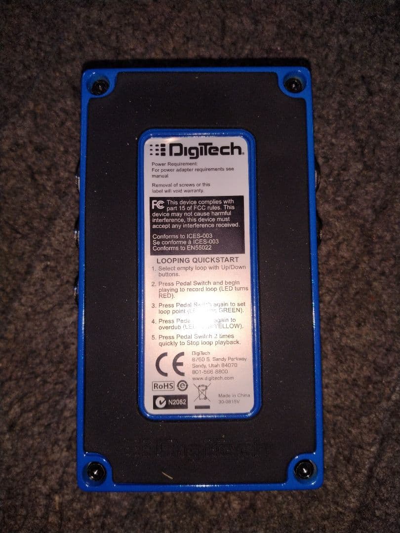 DigiTech JamMan SOLO XT ルーパー