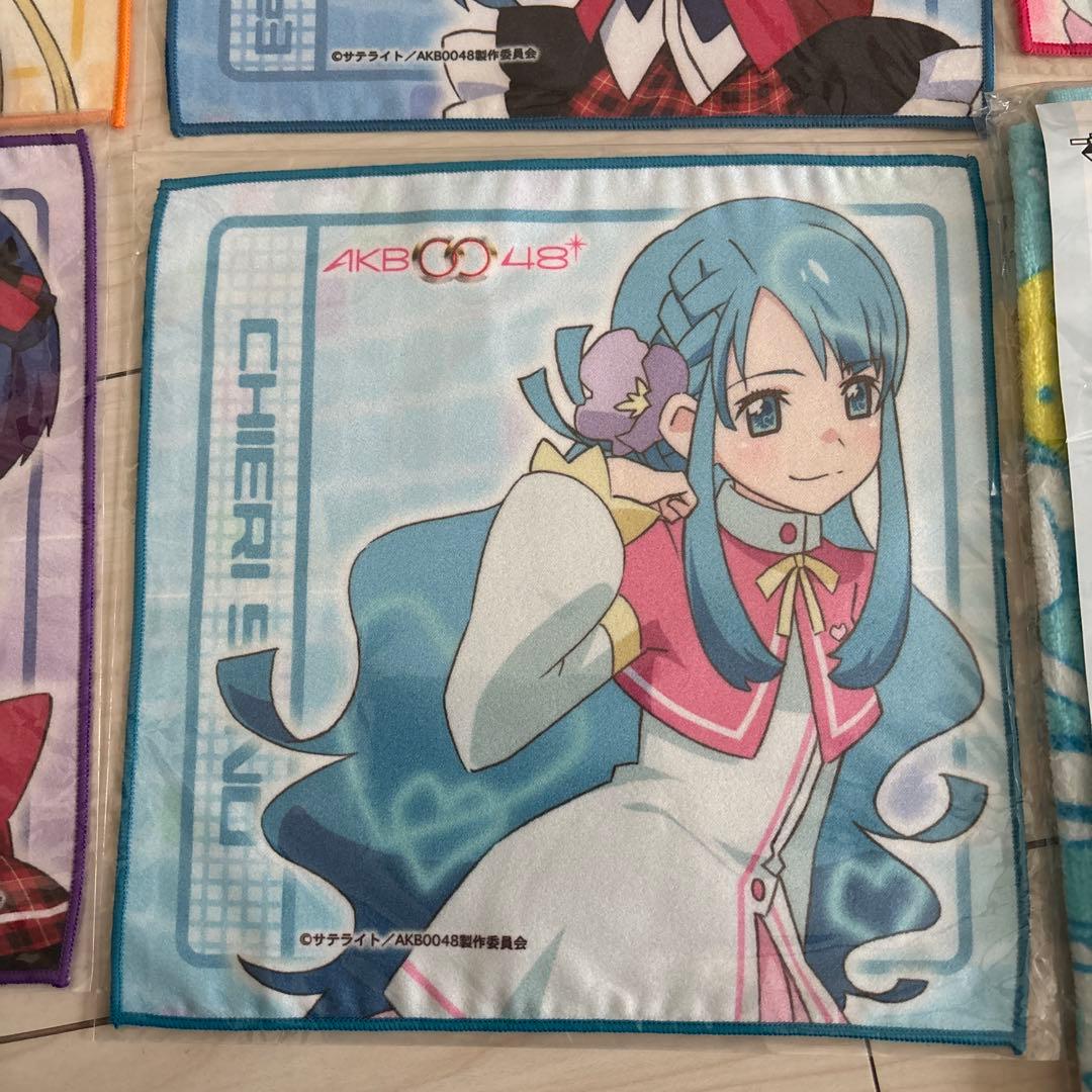 AKB0048 マイクロファイバーミニタオル 一番くじ フェイスタオル