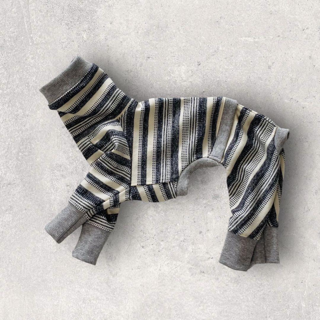 ④ジャガードニットカバーオール