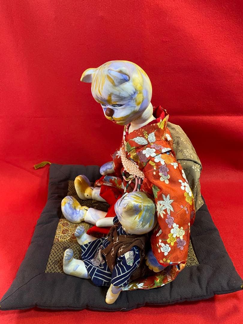 甘えん坊の猫ちゃんハンドメイド