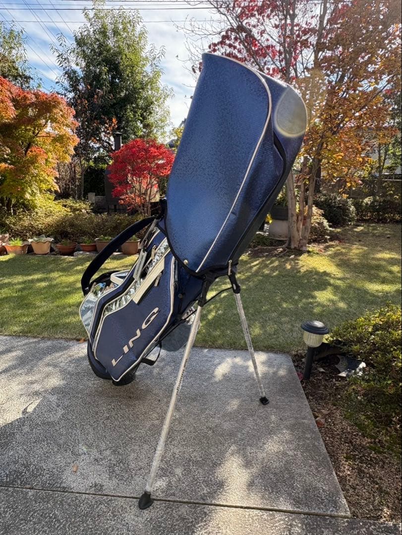 新品　UST Mamiya LINQゴルフキャディバッグ　自立式