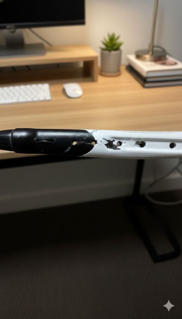 バドミントンラケット Zストライク2本 ジャンク品