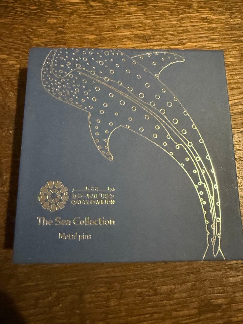 【新品未使用】カタール館 ピンバッジ 箱付き 大阪・関西万博 EXPO2025