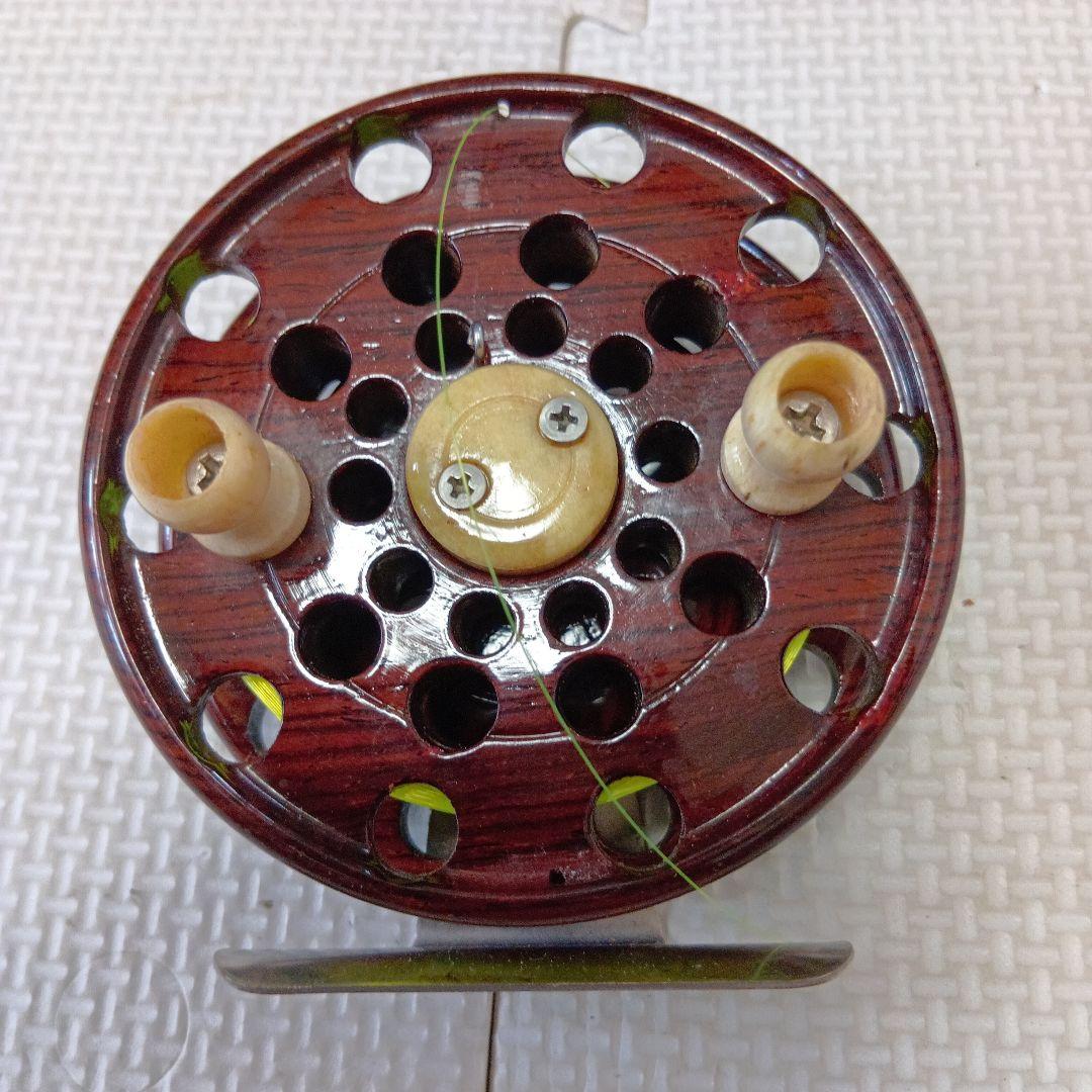 週末セール　重利　ヘチ　リール　ケヤキ　約85ミリ