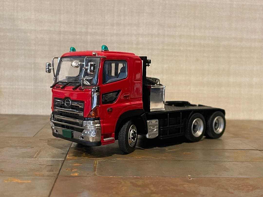 希少 ケンクラフト製1/50 プロフィア 16輪トレーラーセット