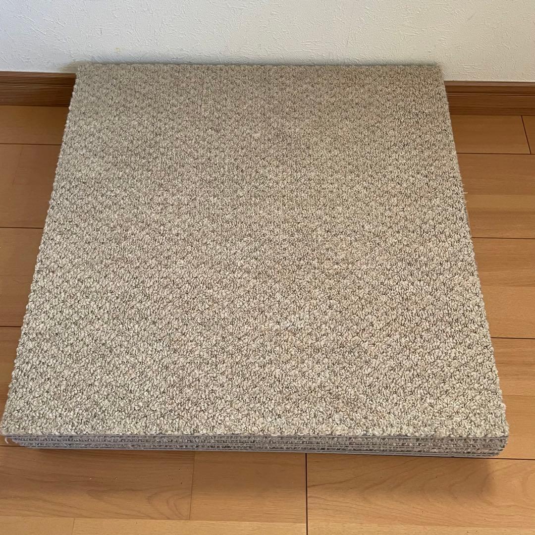 静床ライト 防音タイルカーペット30枚 防音ラグ 10枚②