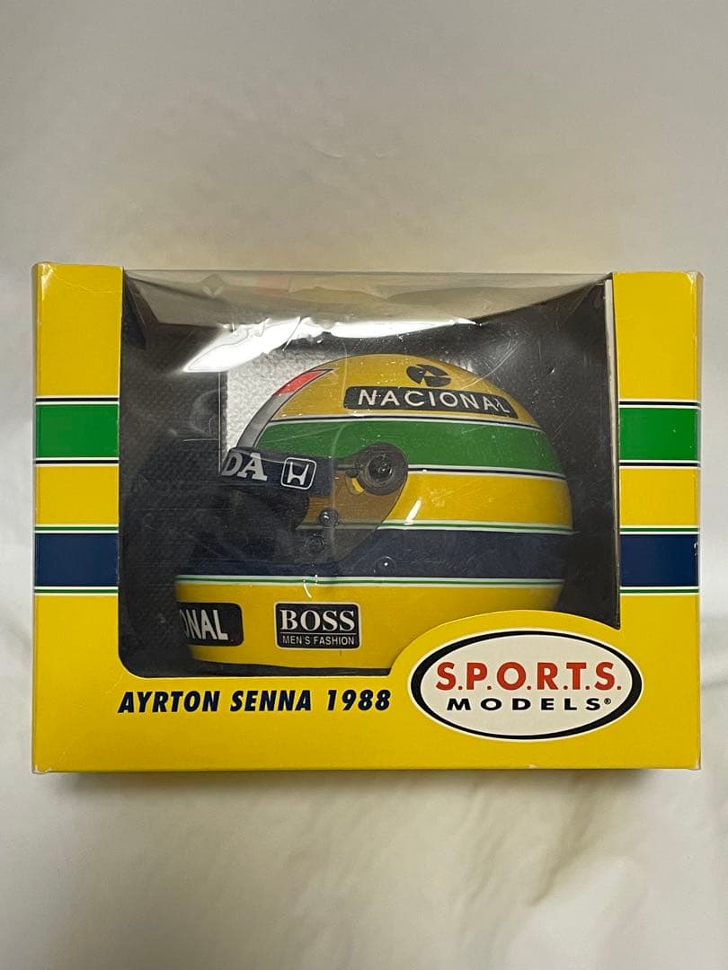 アイルトンセナ 1/2 ヘルメット 1988年 ホンダ•マルボロ•マクラーレン