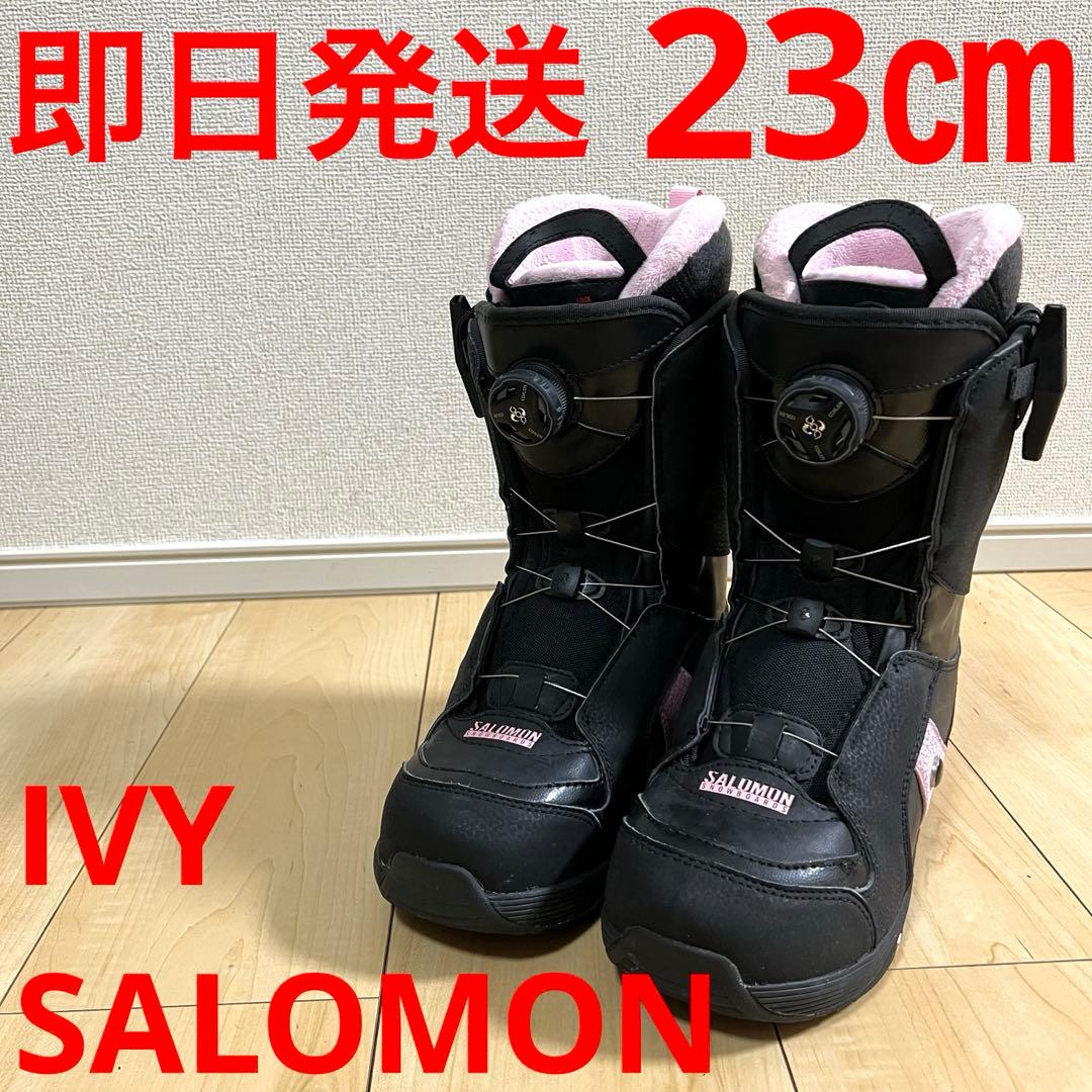 【即日発送】SALOMON サロモン スノボIVY アイビー 23.0cm