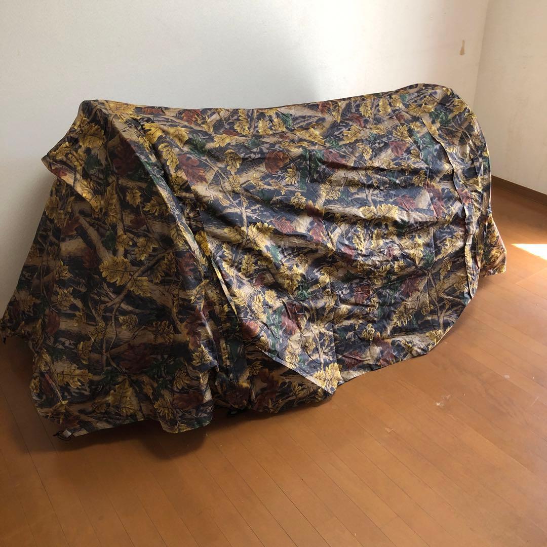 コット一体型ソロ用テント　折りたたみ式コットキャンプ