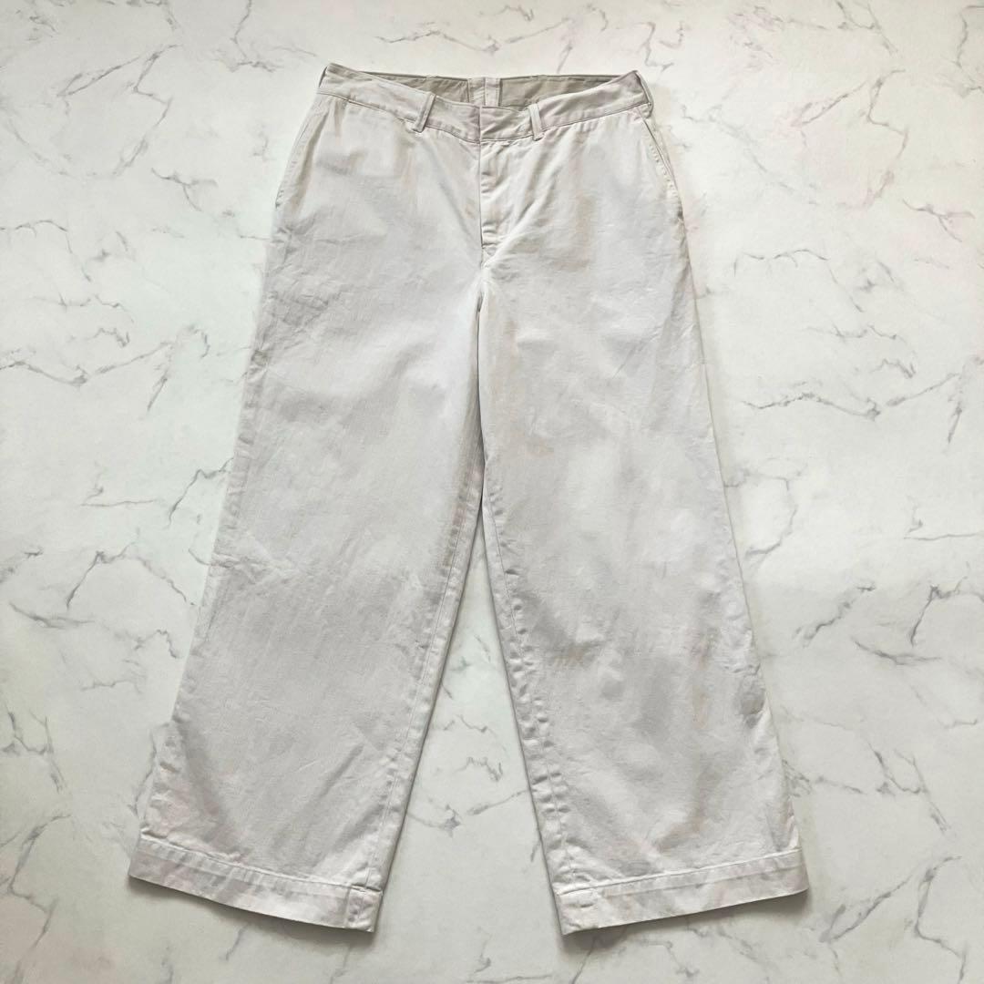 XLサイズ✨ 45R おこめチノのシャルロットパンツ 4 ホワイト