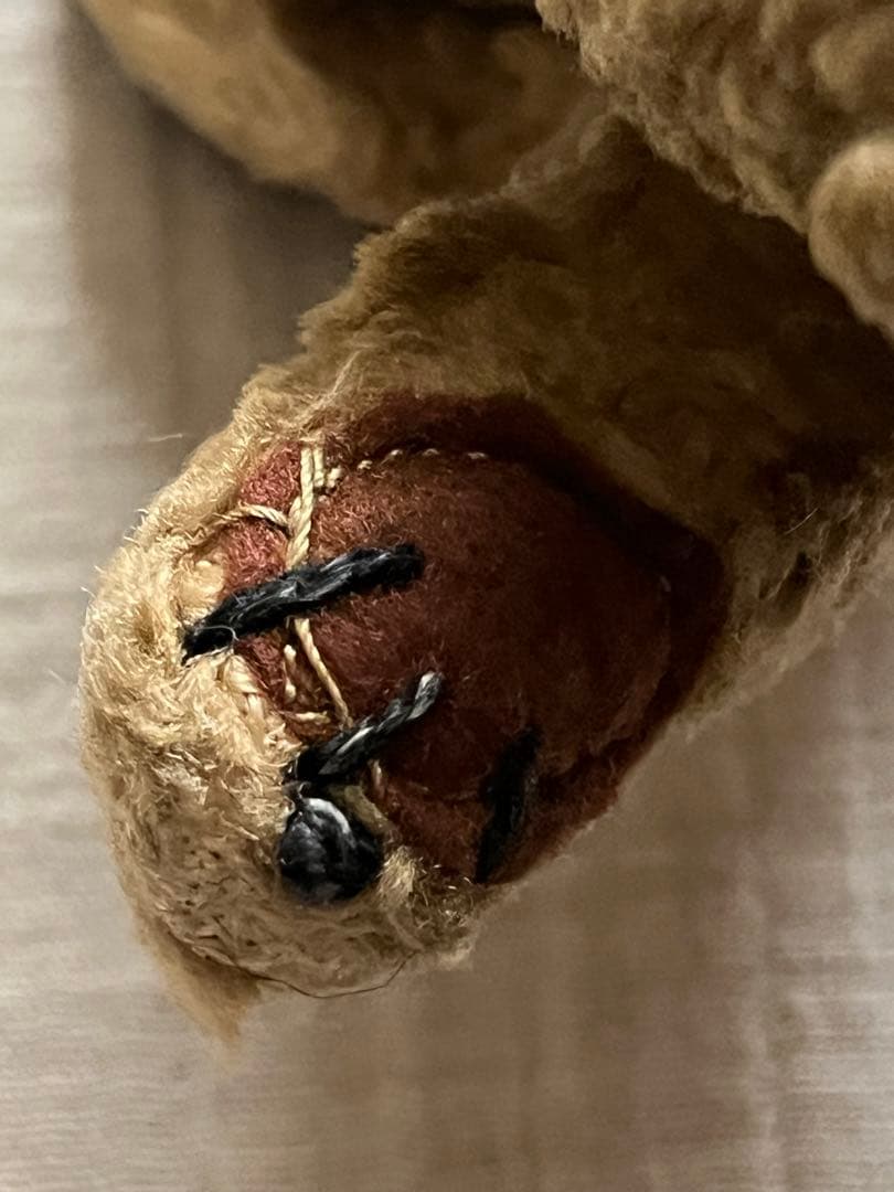 アンティークヴィンテージ英国製メリーソートチーキーテディベア ぬいぐるみドール