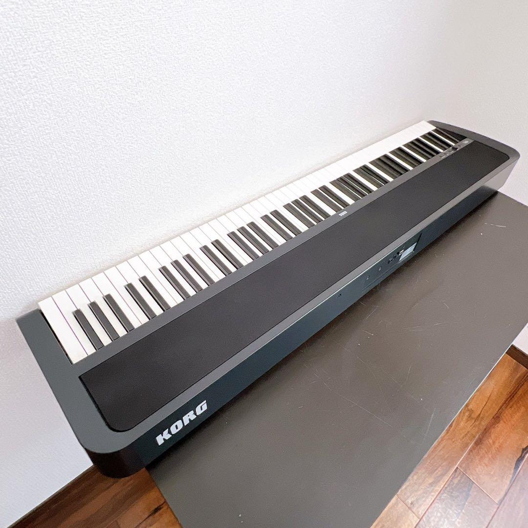KORG 電子ピアノ B2N 88鍵盤 2020年製 ペダル 電源アダプター付