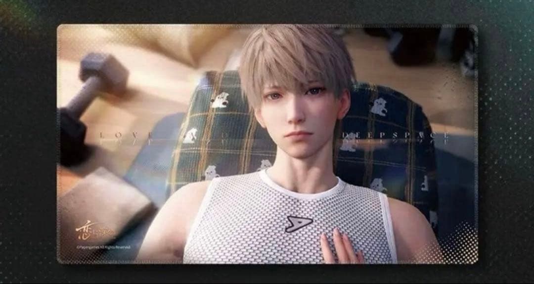 恋と深空 公式正規品 セイヤ 雲游拾光 ぬいぐるみ マウスパッド缶バッジセット