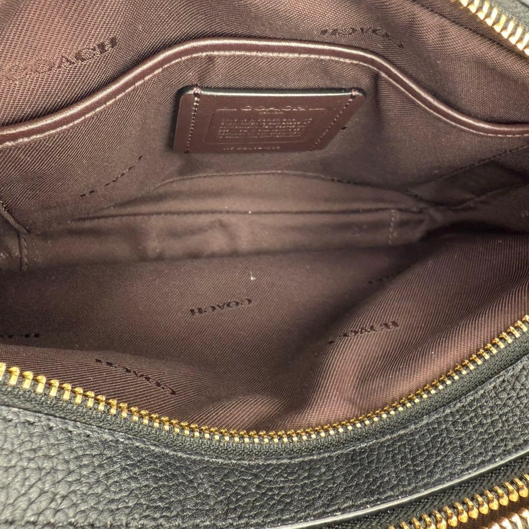 【美品】COACH コーチ キャシー カメラバッグ ブラック 639