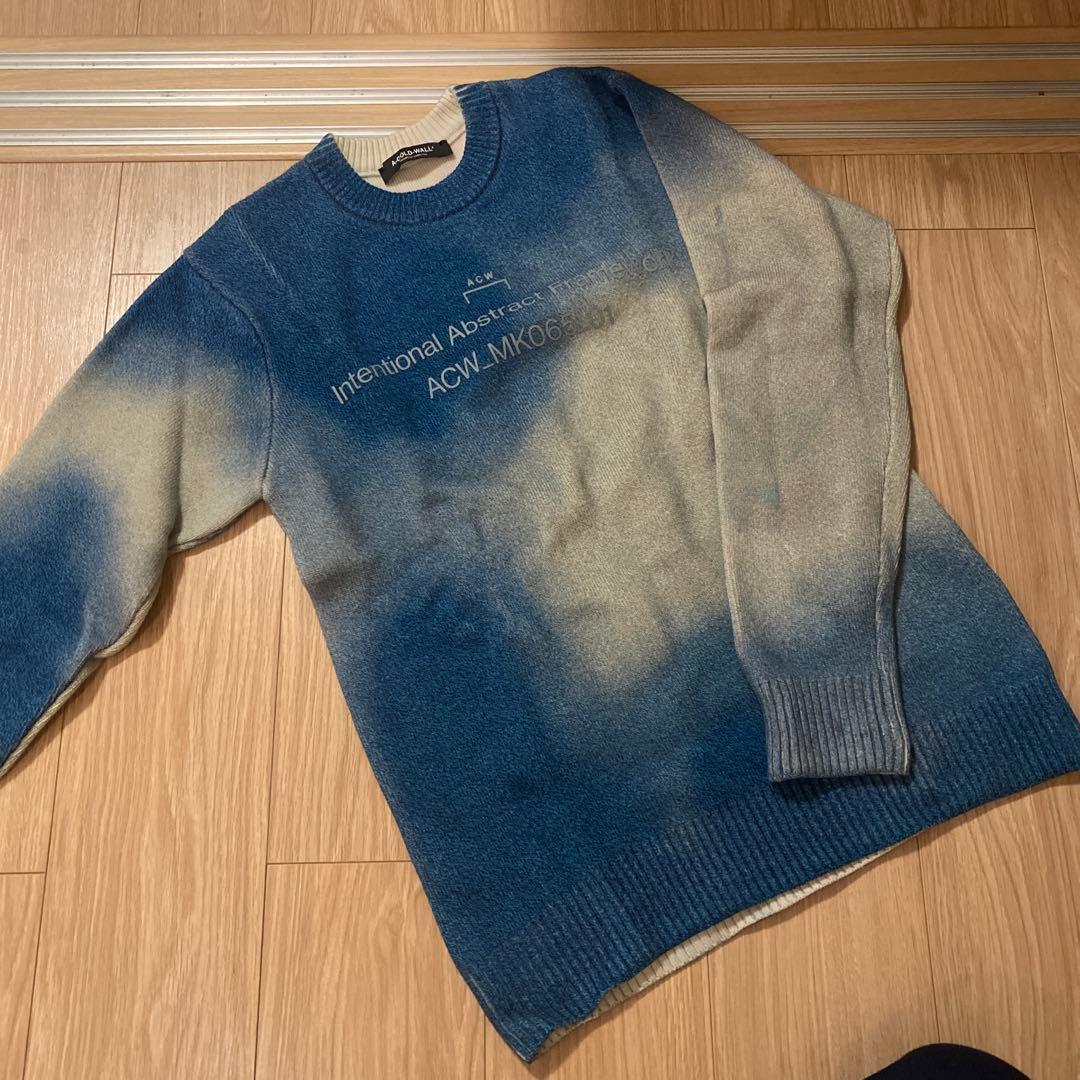 A-COLD-WALL* グラデーションニット セーター ロゴ入り S ACW
