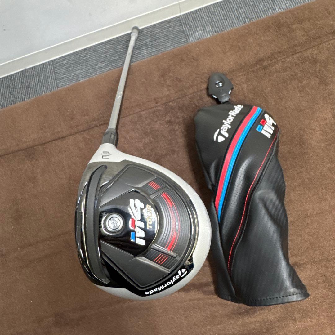 超美品♪TaylorMade M4tour 3w HC付き クロカゲ70S