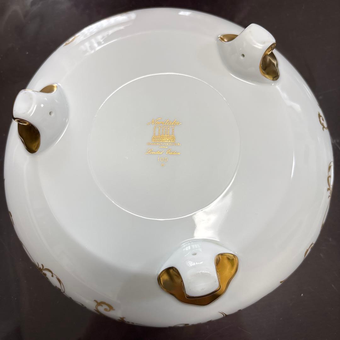 Noritake 限定版 青いバラの鉢皿