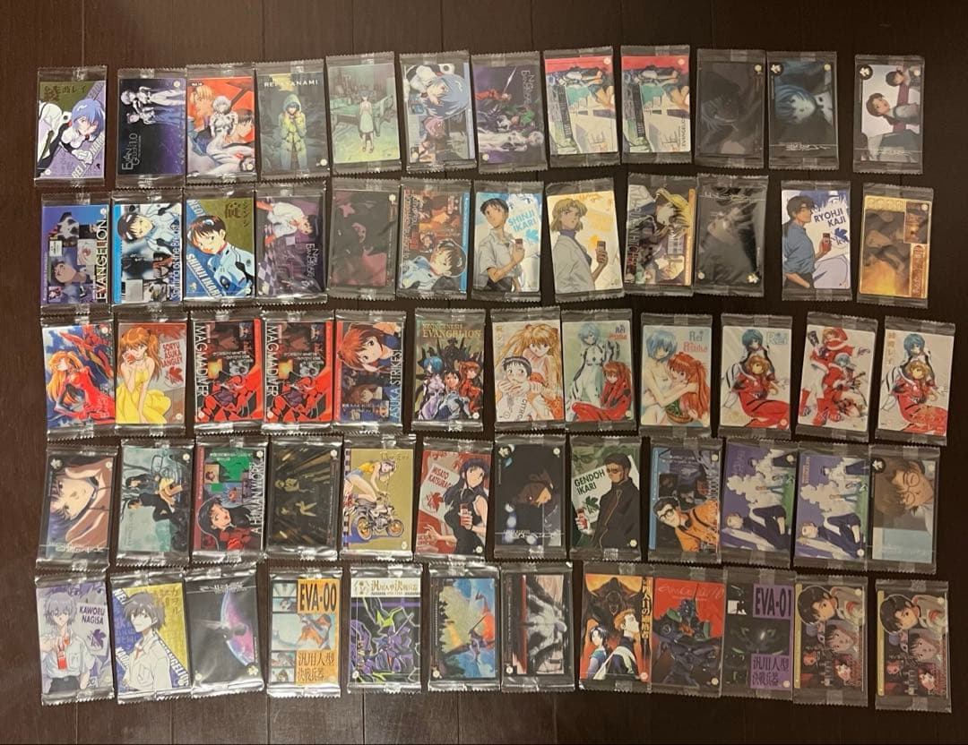 新世紀エヴァンゲリオン カード ウエハース 60枚セット 未開封