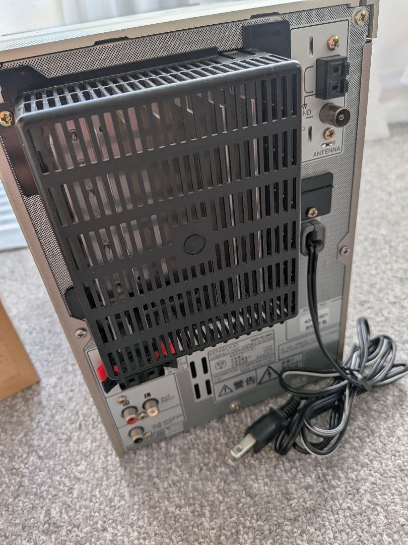 KENWOOD RXD-SL3MD リモコン付き　再生動作確認