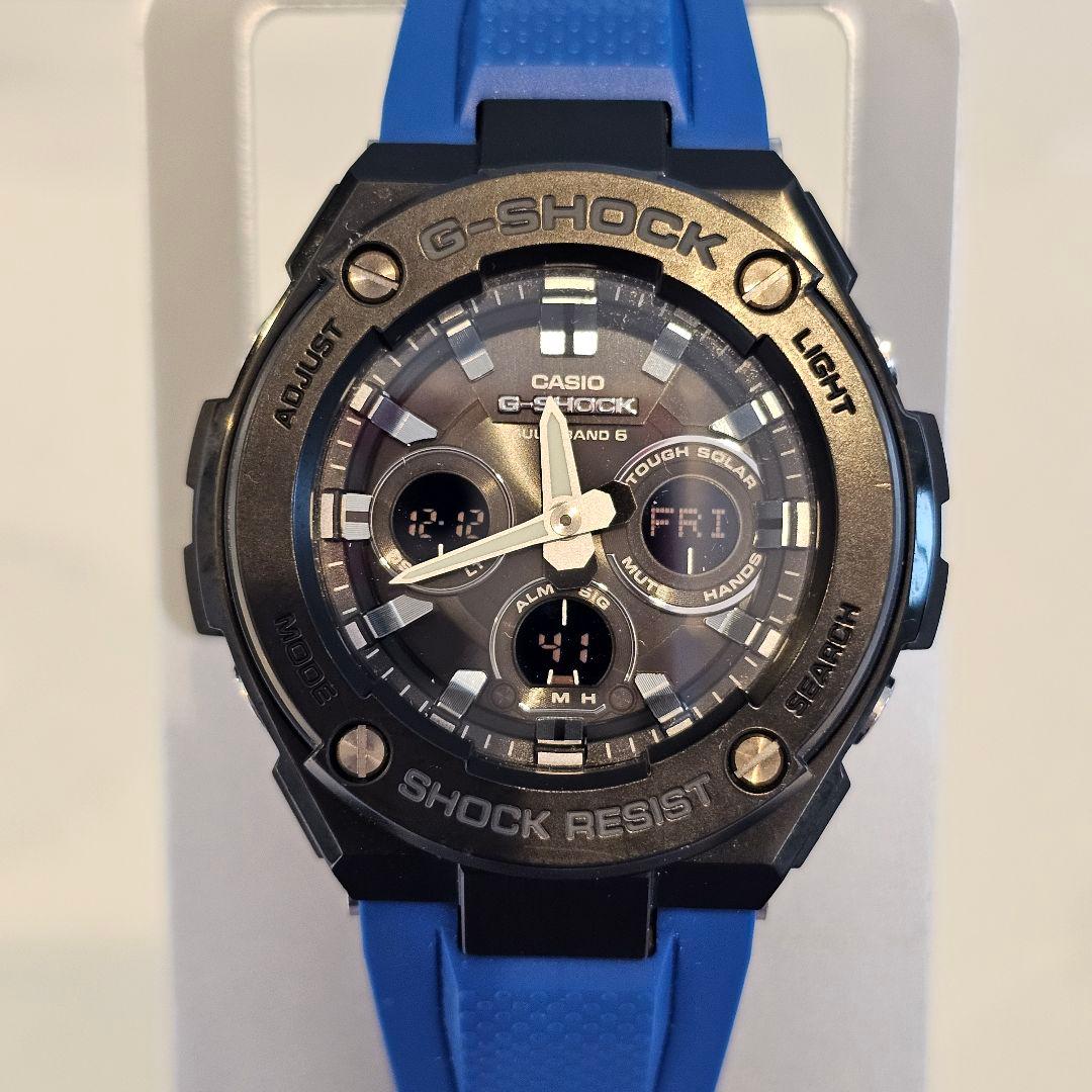 CASIO G-SHOCK GST-W300G-2A1JF ブルー