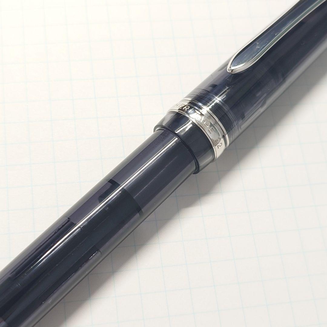 パイロット　カスタムヘリテイジ92　透明ブラック　F