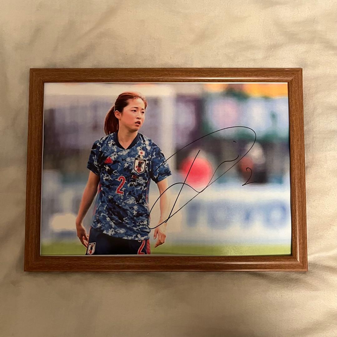 なでしこジャパン 清水梨紗 直筆サイン 長谷川唯 ユニフォーム