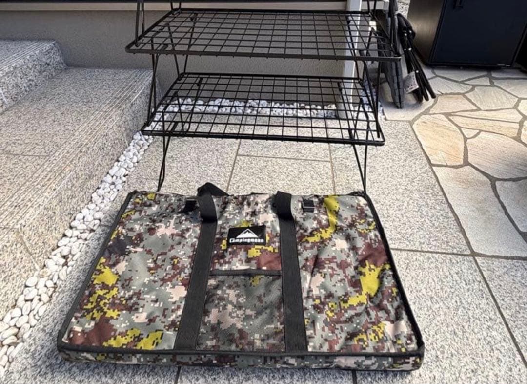 ユニフレーム　フィールドラック2個+ケース