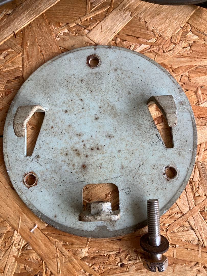 天井用 360度回転 レトロ扇風機 動作品　昭和アンティーク　列車内扇風機タイプ