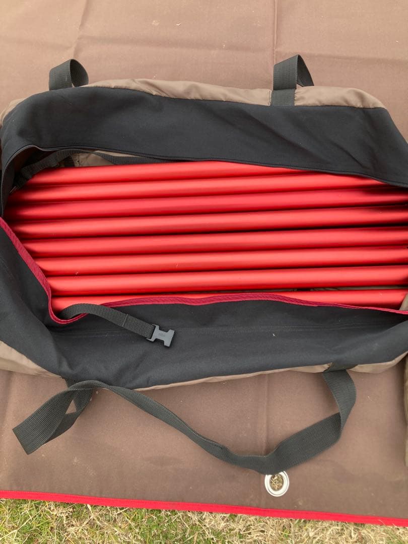 スノーピークHDタープシールドヘキサエボォPro.ポールセット