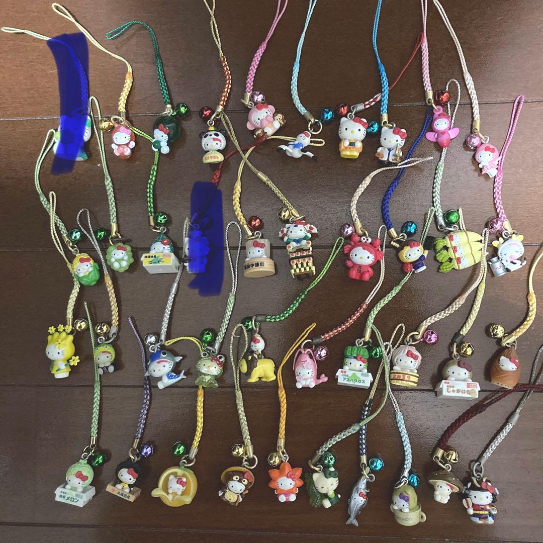 レア ご当地キティ 根付け 38個セット 限定