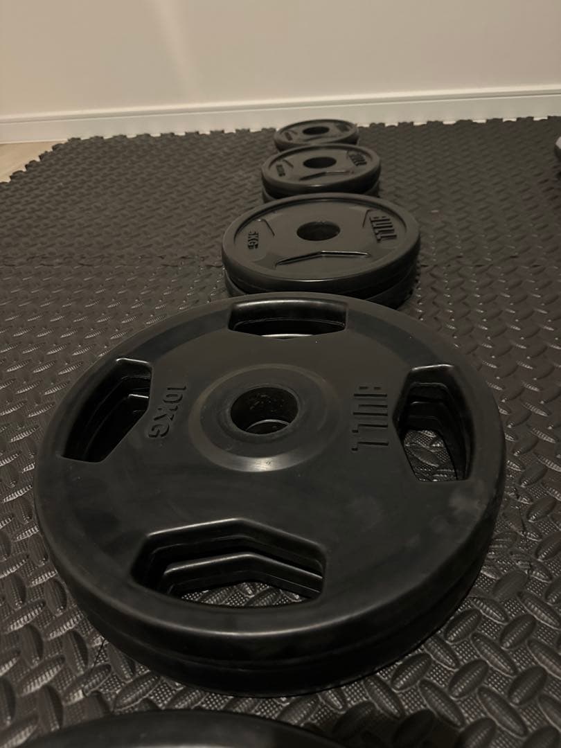 BULL製 ラバープレート 合計107.5キロセット