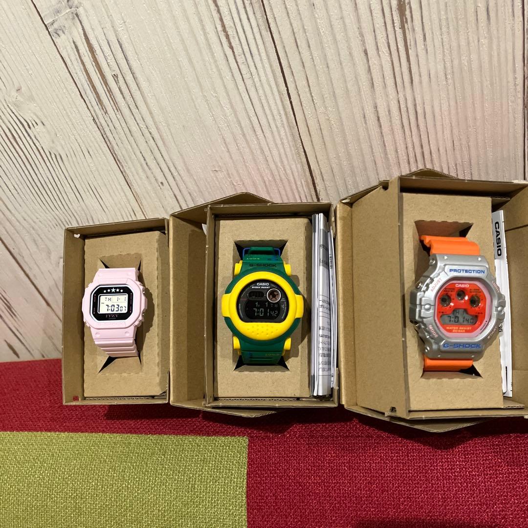 G-SHOCK デジタル腕時計セット 3点