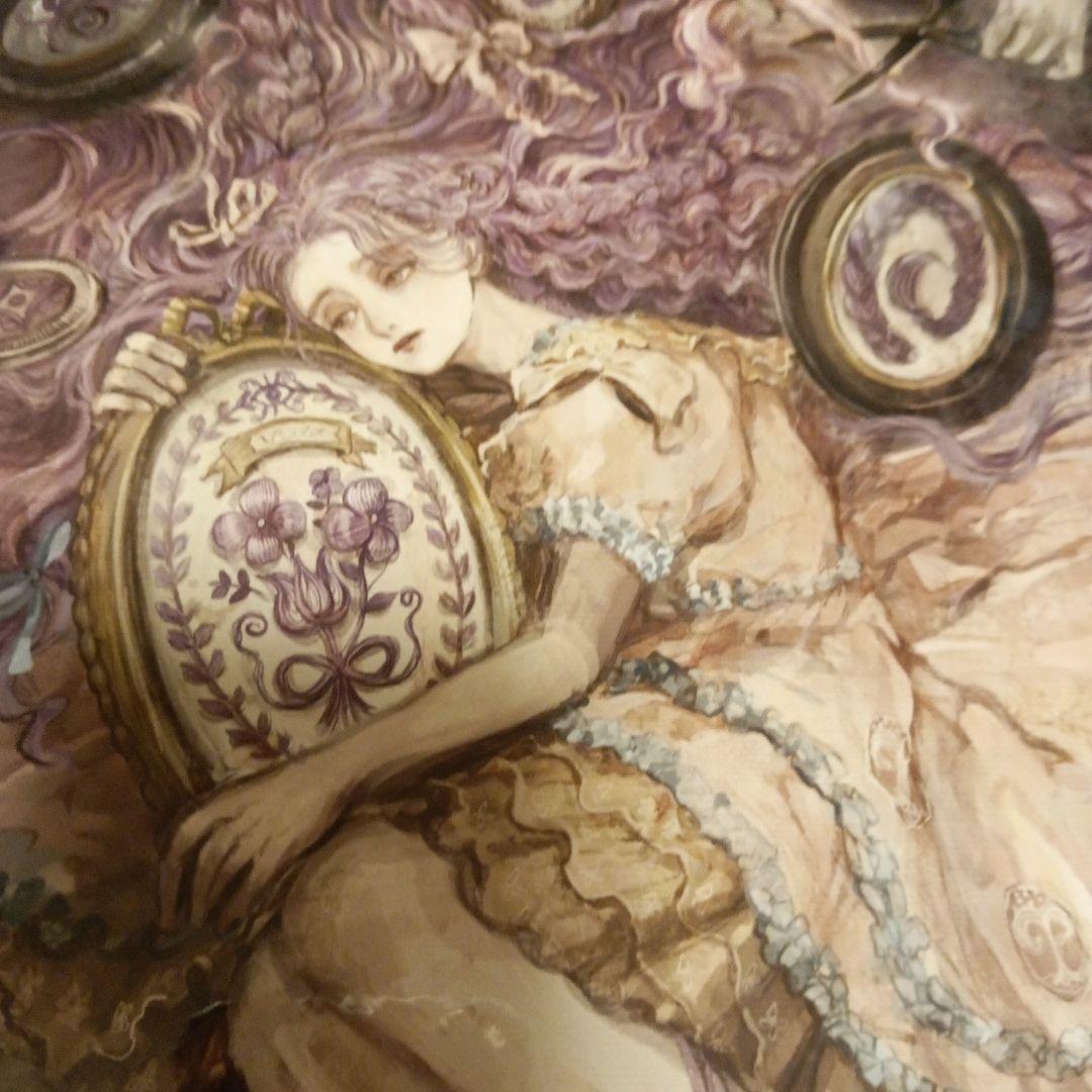 まくらくらま　F3キャンバスアート　サイン入り　複製