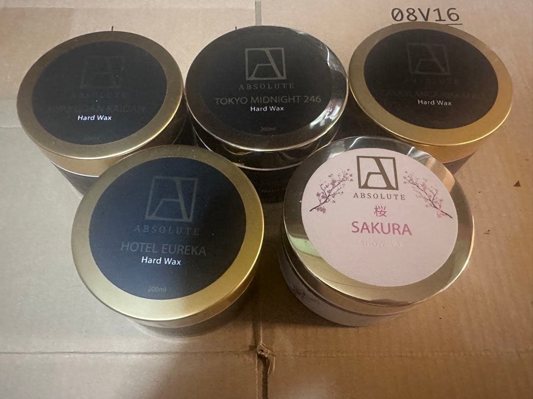 ABSOLUTE ハードワックス 5種セット