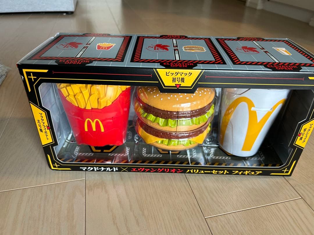 【新品】マクドナルド エヴァンゲリオン フィギュア　マック　エヴァ