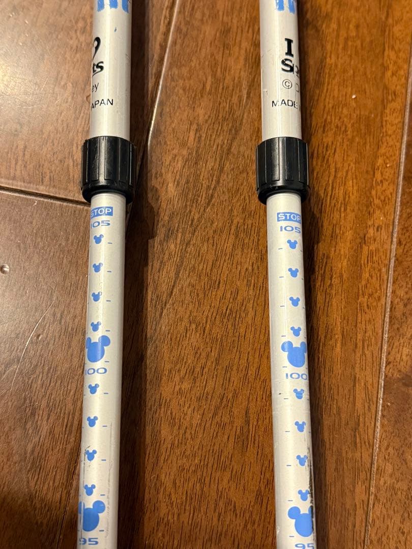 ATOMIC 110 cmスキー板+Hartブーツ23cm+ストック3点セット