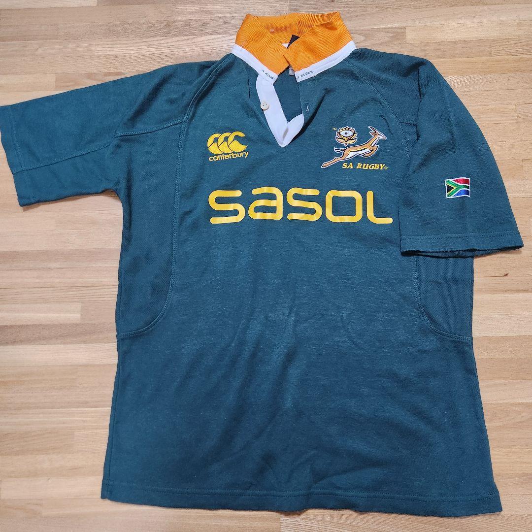 カンタベリー ラグビー ユニフォーム ラガーシャツ　半袖　南アフリカ代表